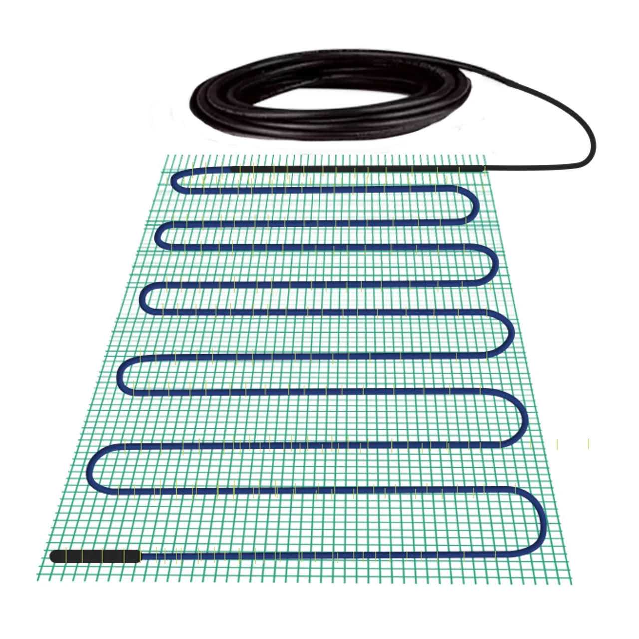 WarmlyYours Tempzone Bench Shower Mat - Cheap Fitting