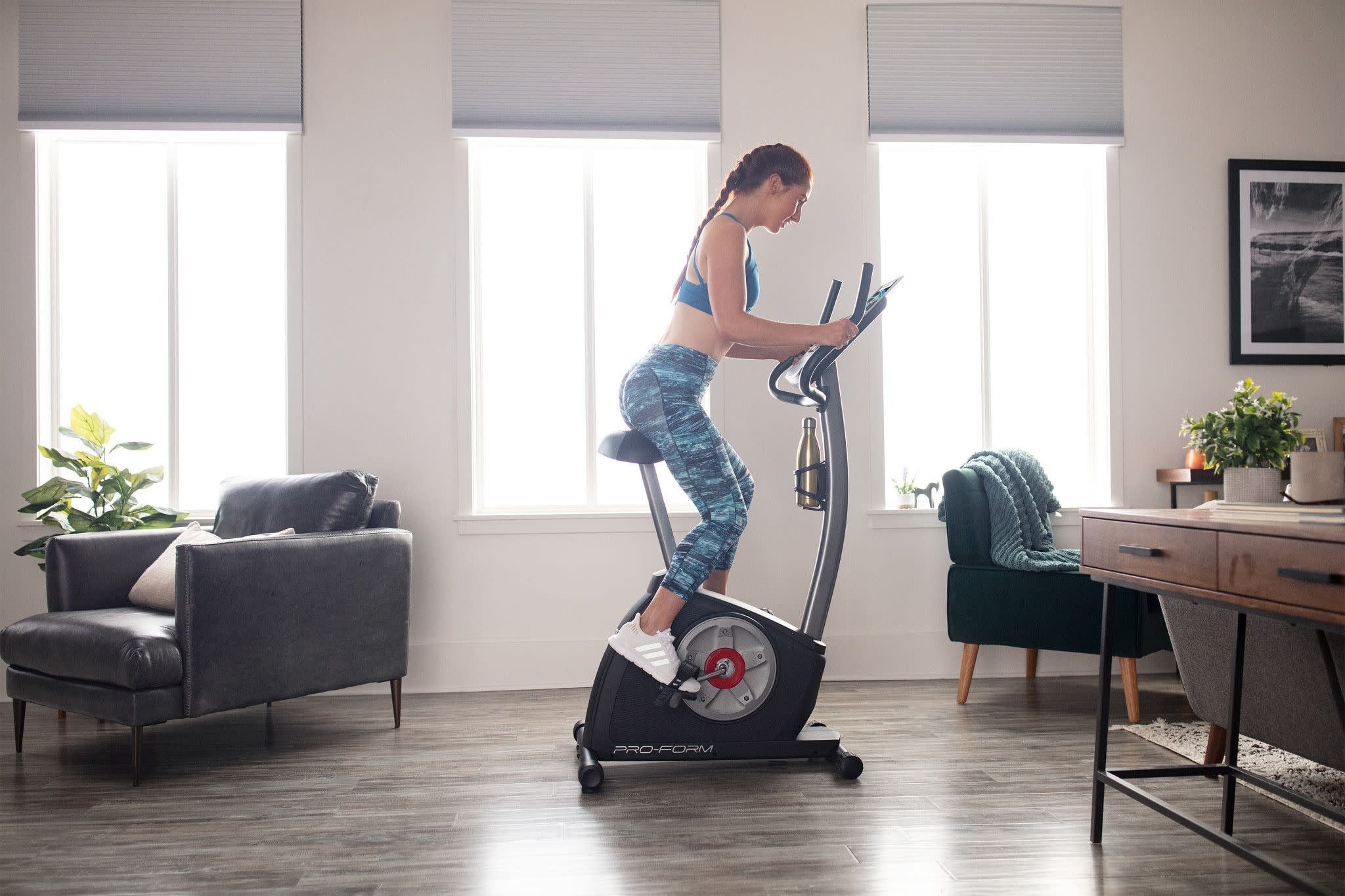 ProForm Cycle Trainer 300 Ci Upright Stationary Exercise Bike, Compatible with iFIT Personal Training - Cheap Fitting