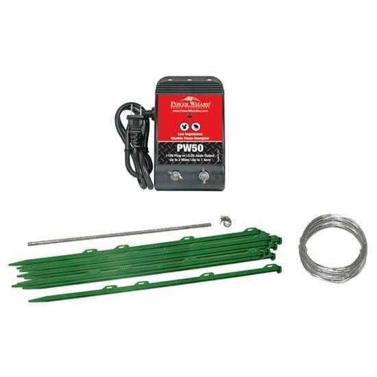 Power Wizard Small Animal Electric Fence Kit - Cheap Fitting