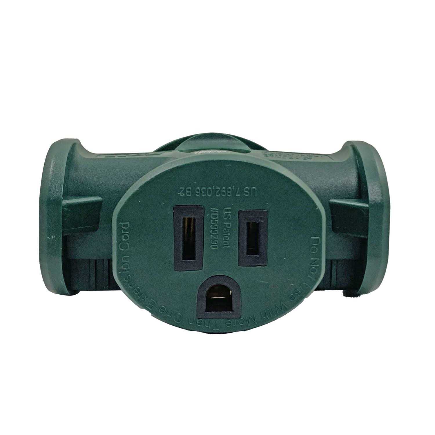 Ace Grounded 3 outlets Adapter 1 pk - Cheap Fitting