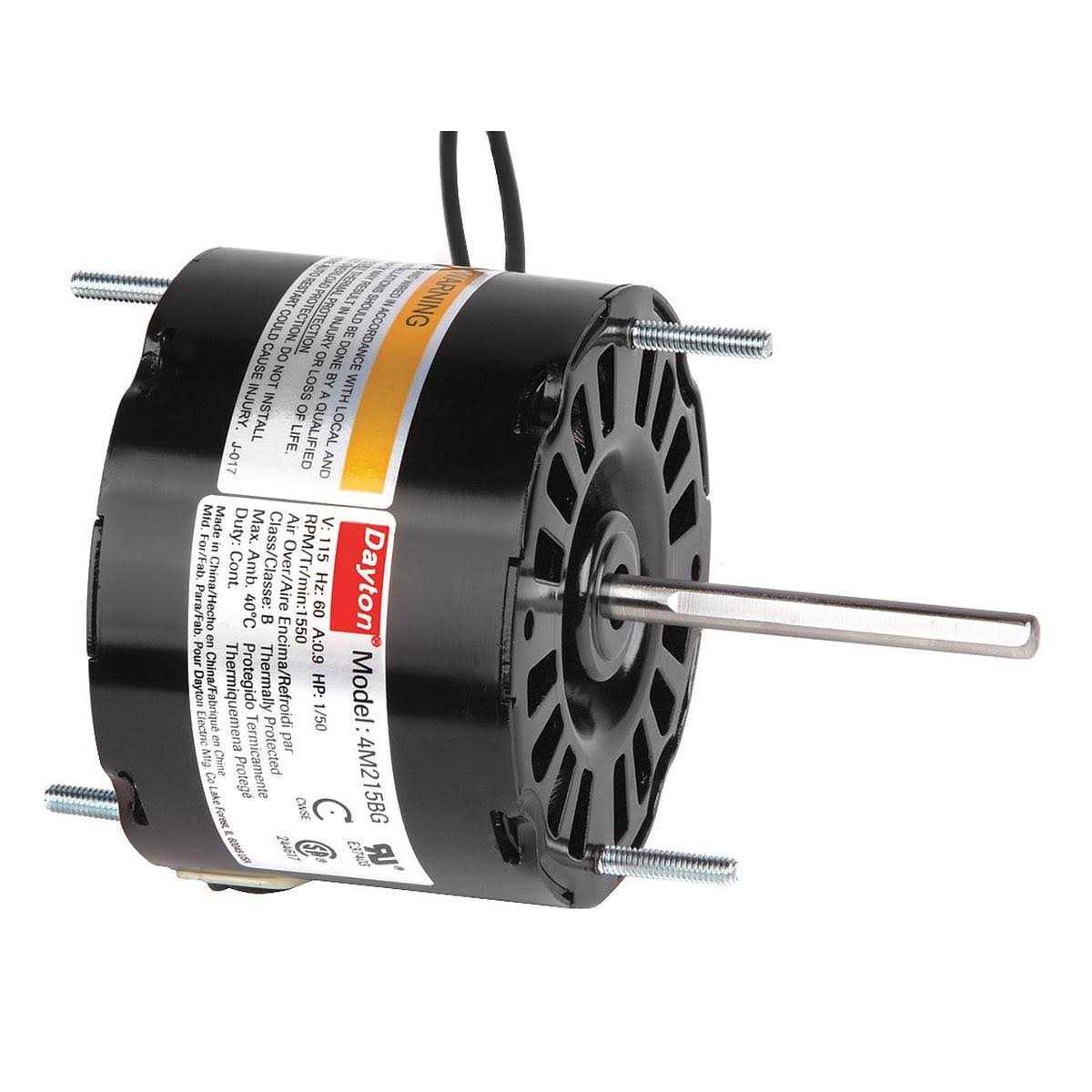 Dayton Motor,1/50 HP,1550 rpm,3.3,115V 71637656M - Cheap Fitting