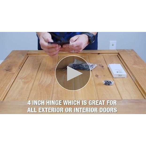 Hinge Outlet exterior Ball Bearing Door Hinges 4 Inch Square with 5/8 Inch Radius - Cheap Fitting