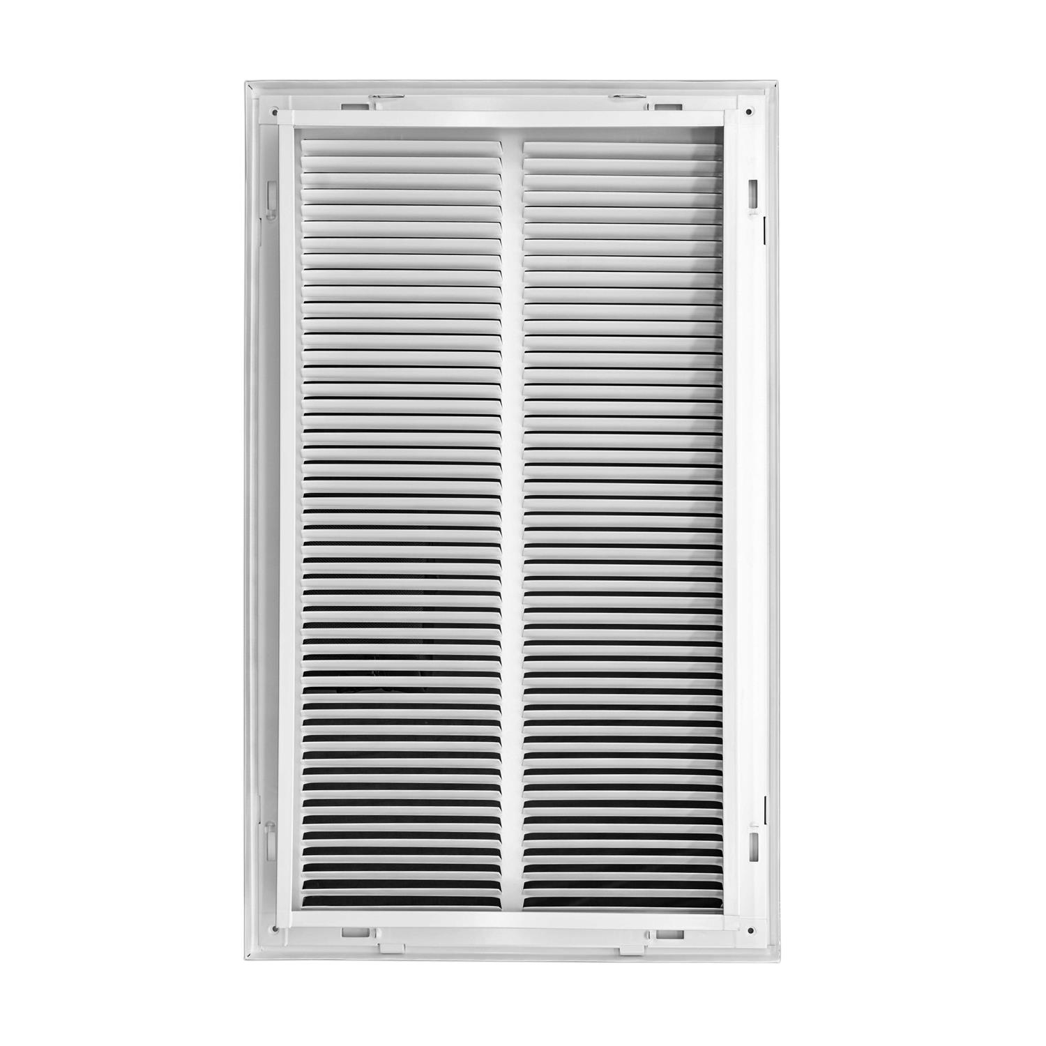 Venti Air 14 in. Wide x 24 in. High Return Air Filter Grille of Steel - Cheap Fitting