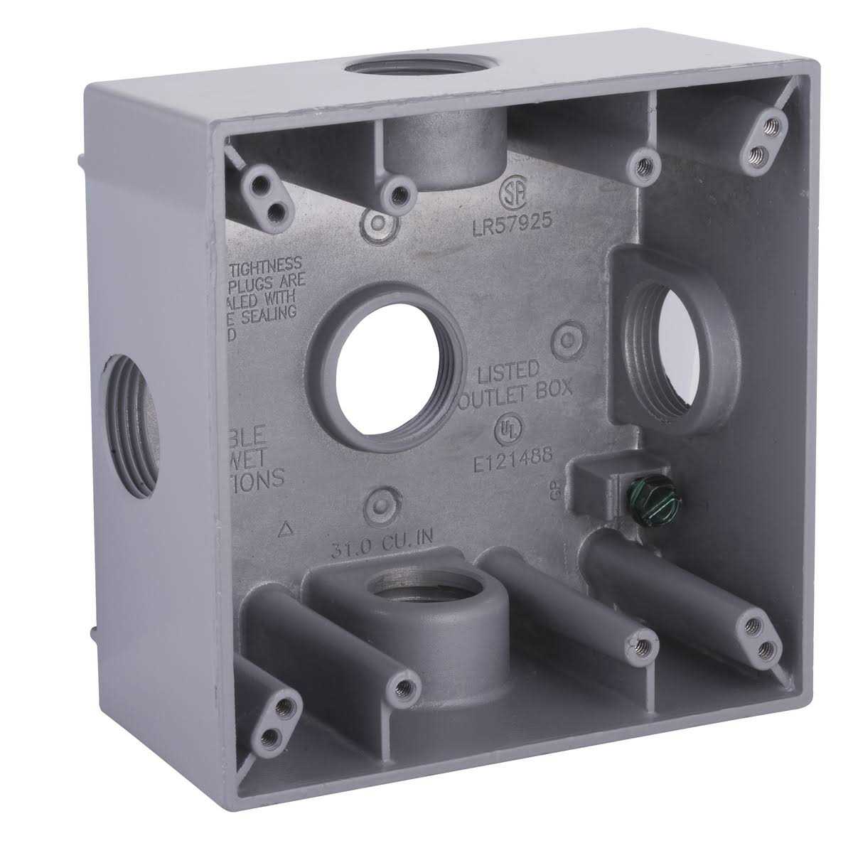 Bell 5342-0 Weatherproof Box,3/4 in Hub - Cheap Fitting