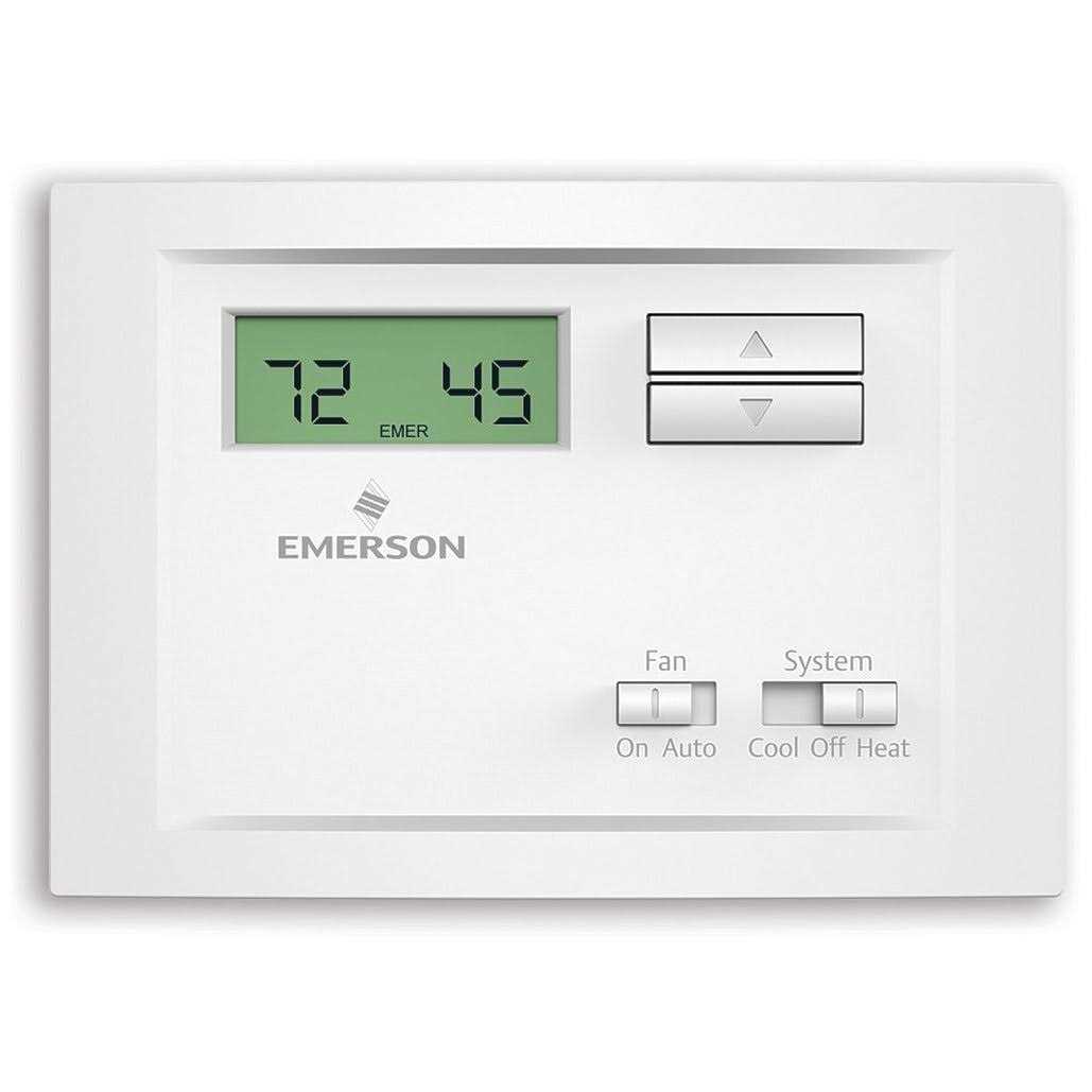 Emerson Thermostat Non-Programmable - Cheap Fitting