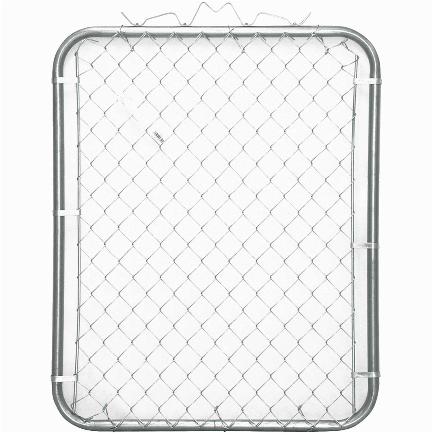 Midwest Air Tech Single Walk Chain Link Gate - Cheap Fitting