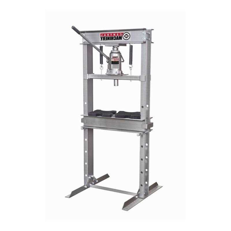 Central Machinery 20 Ton H-Frame Floor Shop Press - Cheap Fitting
