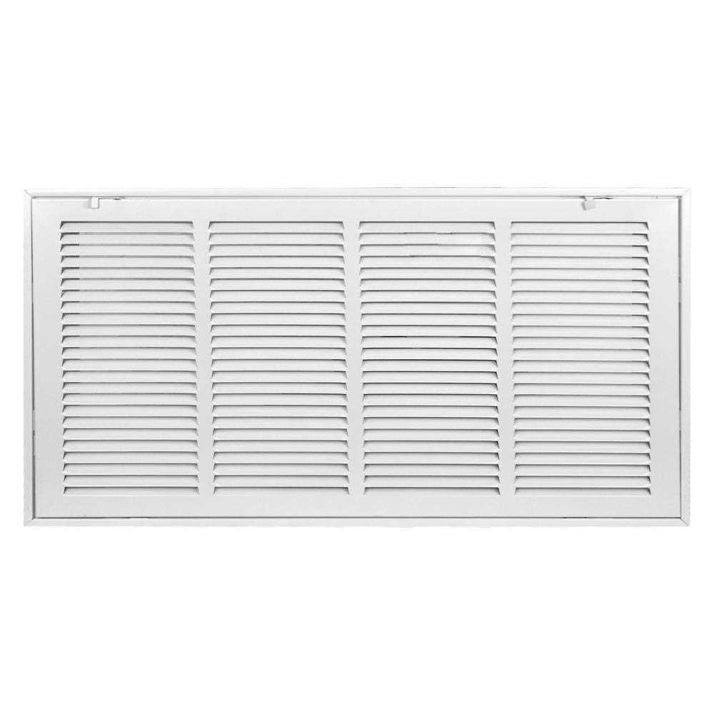 Venti Air 24 in. Wide x 14 in. High Return Air Filter Grille of Steel - Cheap Fitting