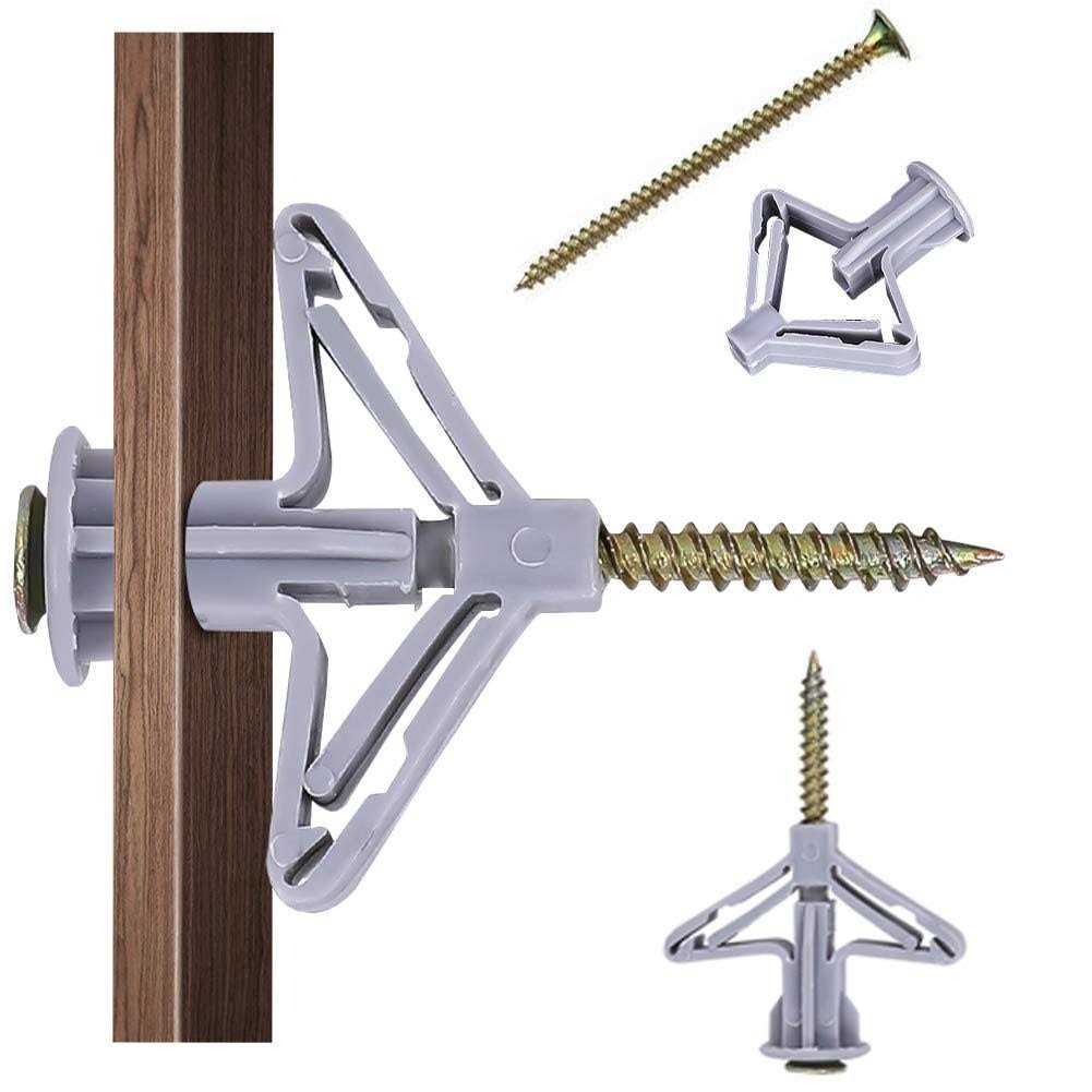 kaileyouxiangongsi Hollow-Wall Anchors Drywall Anchor kit with Screws - Cheap Fitting