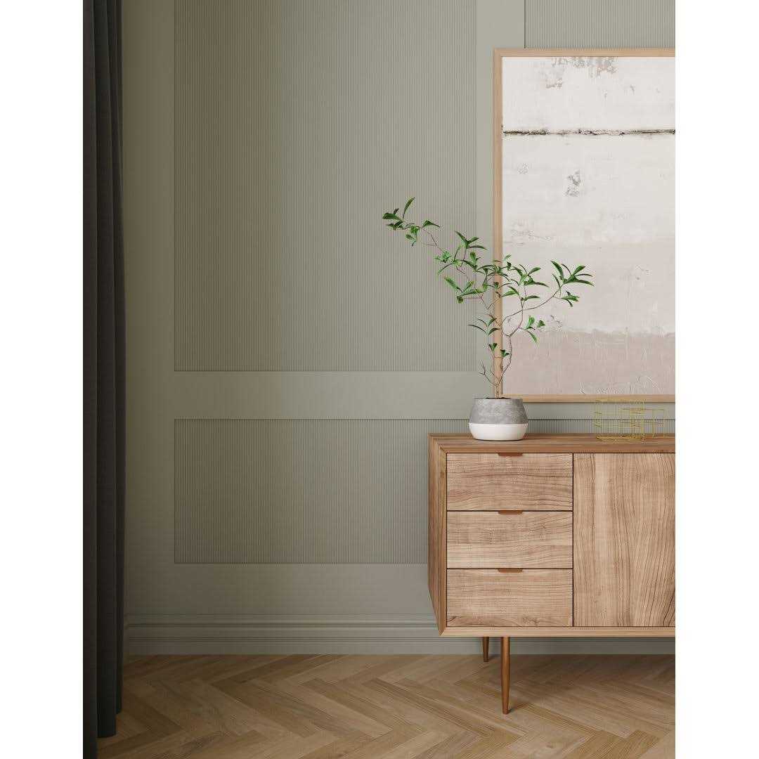 Ornamental Mouldings 1545 5 in. D W. x .438in. D. x 96in. L. Unfinished Ambrosia Maple Wood Panel Moulding 1-Pack - Cheap Fitting