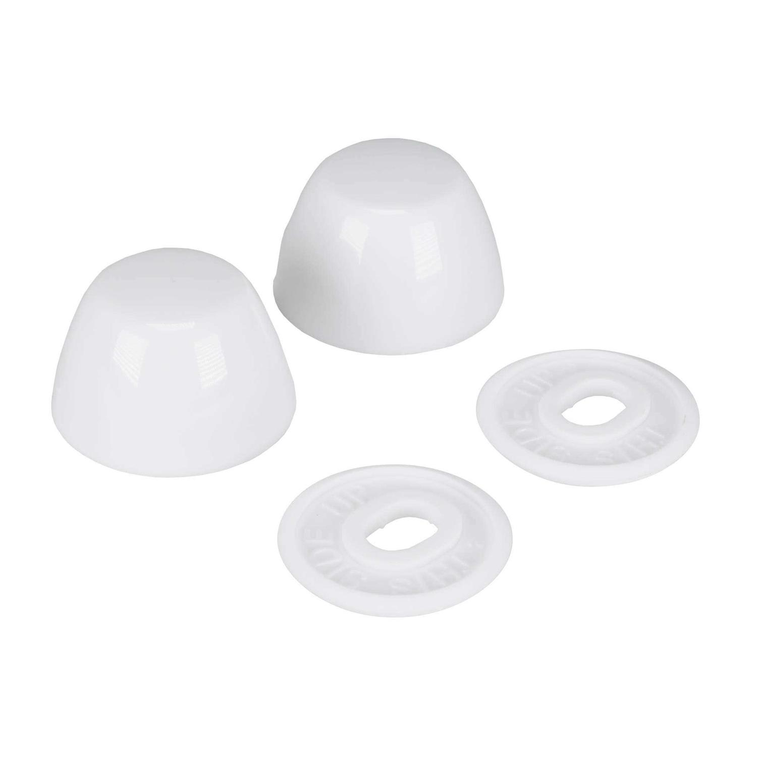 Danco Toilet Bolt Caps White Plastic 80821 - Cheap Fitting