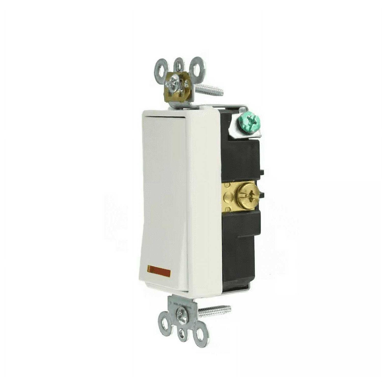 Leviton 5631-2W Illuminated Decora Switch - Cheap Fitting