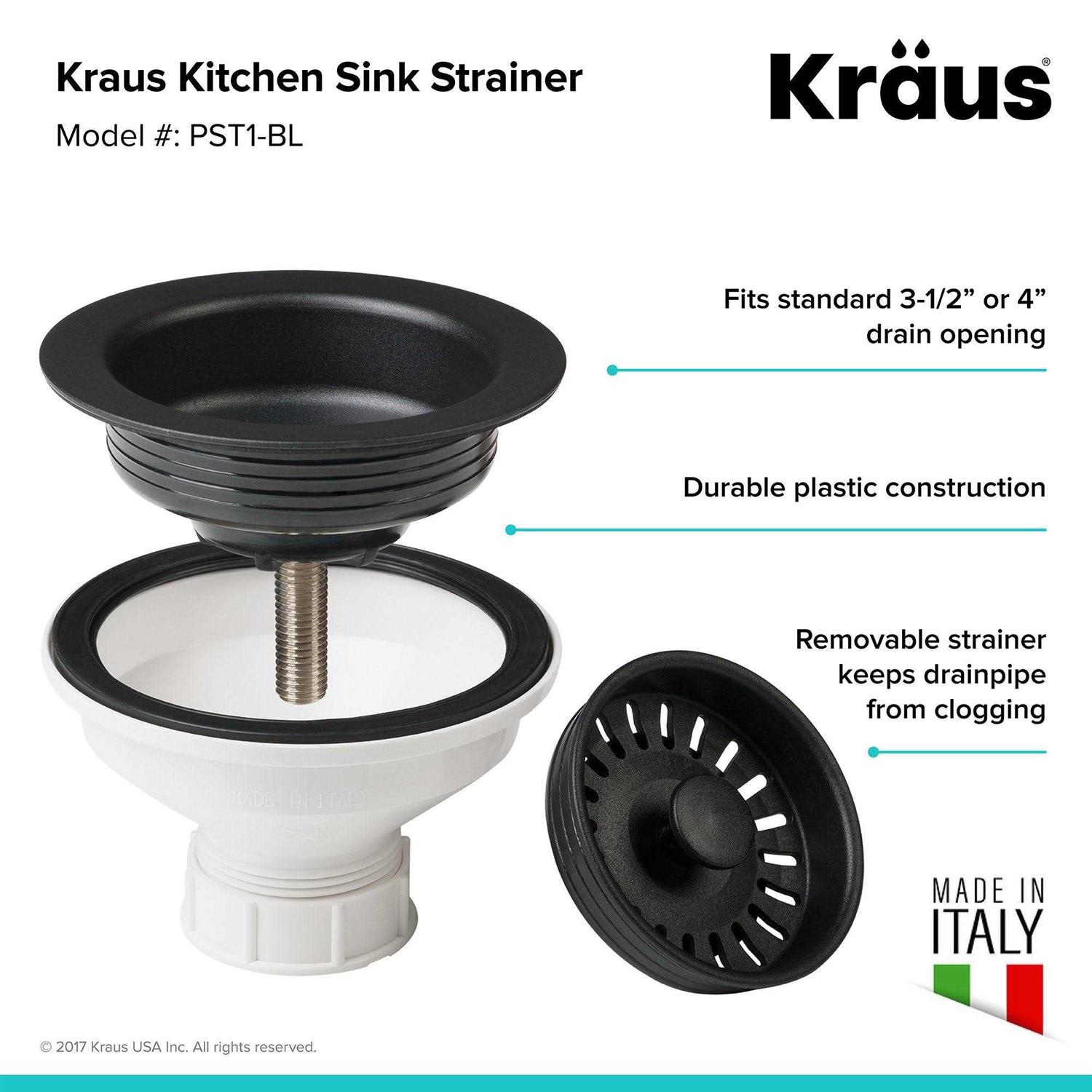 Kraus Kitchen Sink Strainer PST1-WH - Cheap Fitting