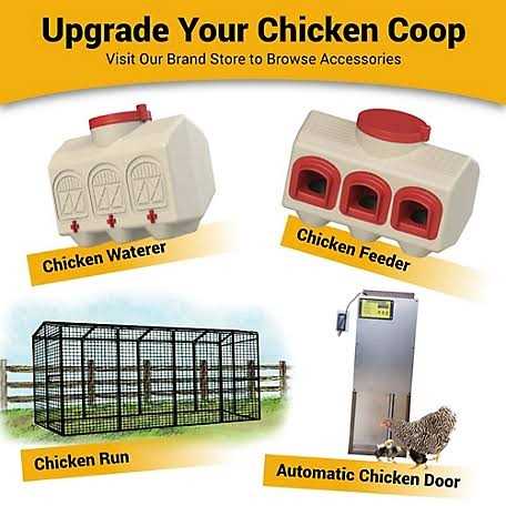 OverEZ Chicken Coops Chicken Coop Ventilation Door - Cheap Fitting