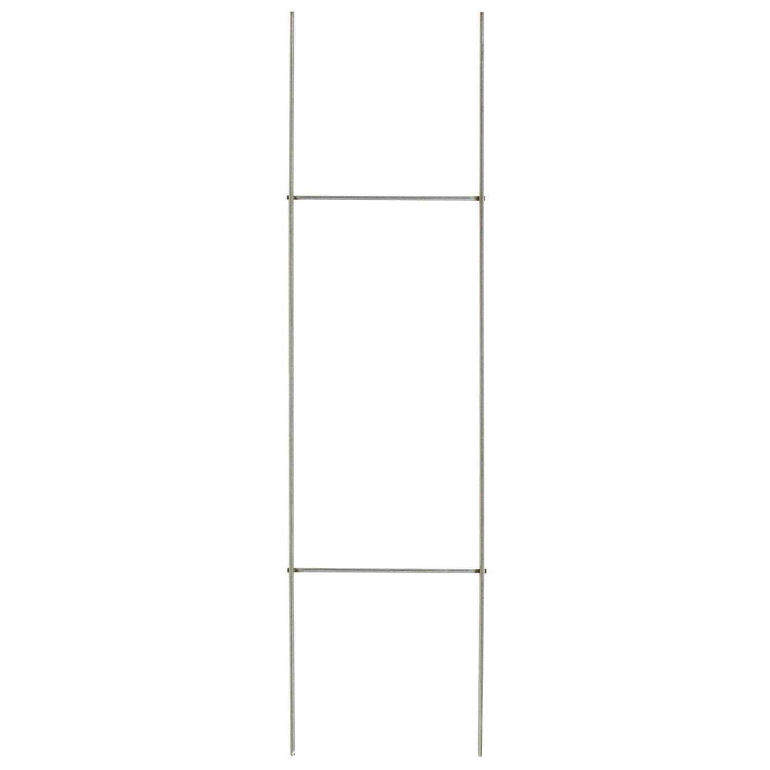 Hillman Galvanized Silver Steel H-Bracket Sign Stake 843318 - Cheap Fitting