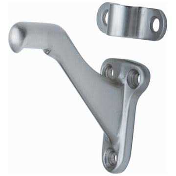 Ives Black Aluminum Handrail Bracket - Cheap Fitting