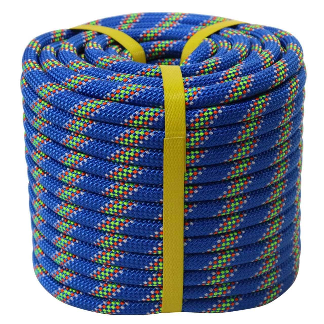 Double Braid Polyester Arborist Rigging Rope -1/2 inch x 100 feet - Cheap Fitting