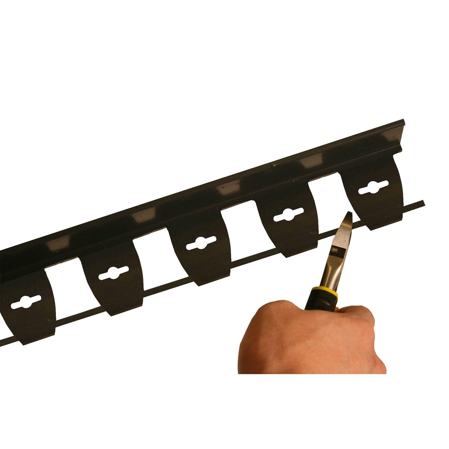 Expert Edge Flexible Plastic Paver Restraint 1263-6LW - Cheap Fitting