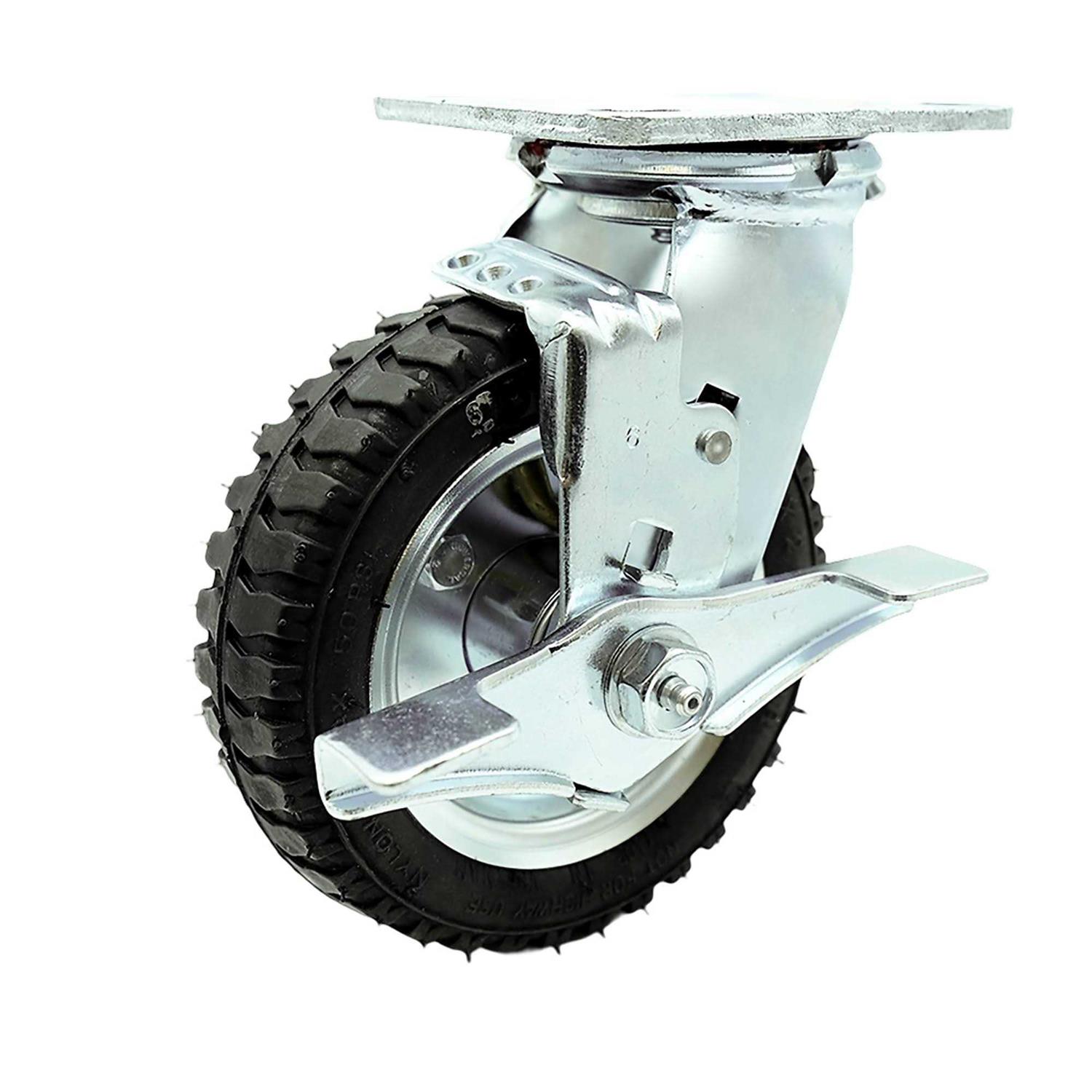 Service Caster Pneumatic Caster Swivel - Cheap Fitting