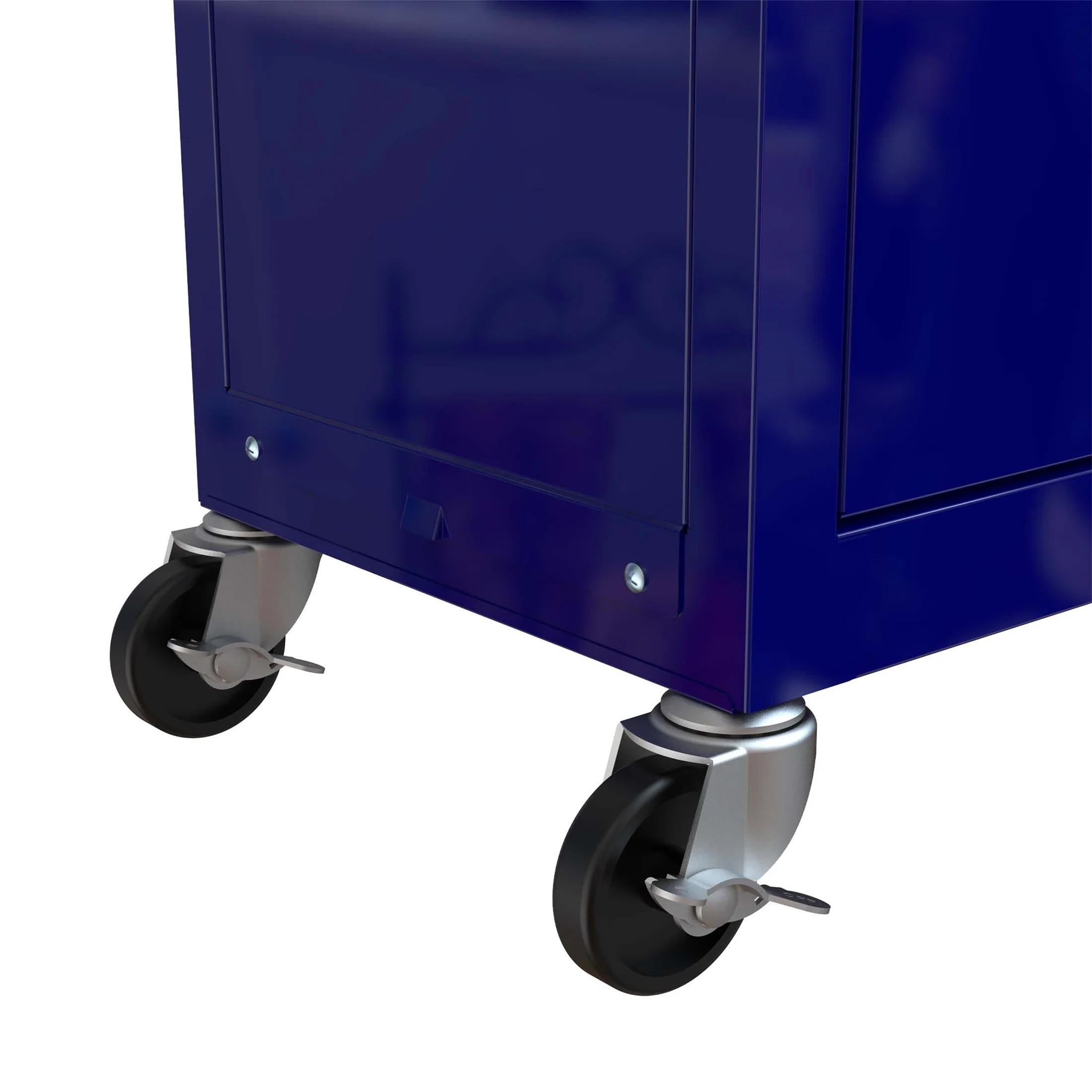 Aukfa Tool Chest, 2 in 1 Steel Rolling Tool Box & Cabinet On Wheels for Garage, 8-Drawer, Blue - Cheap Fitting