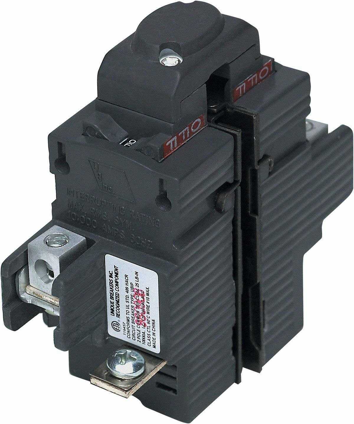 Connecticut Electric UBIP250 Pushmatic Circuit Breaker 2-Pole 50-Amp - Cheap Fitting