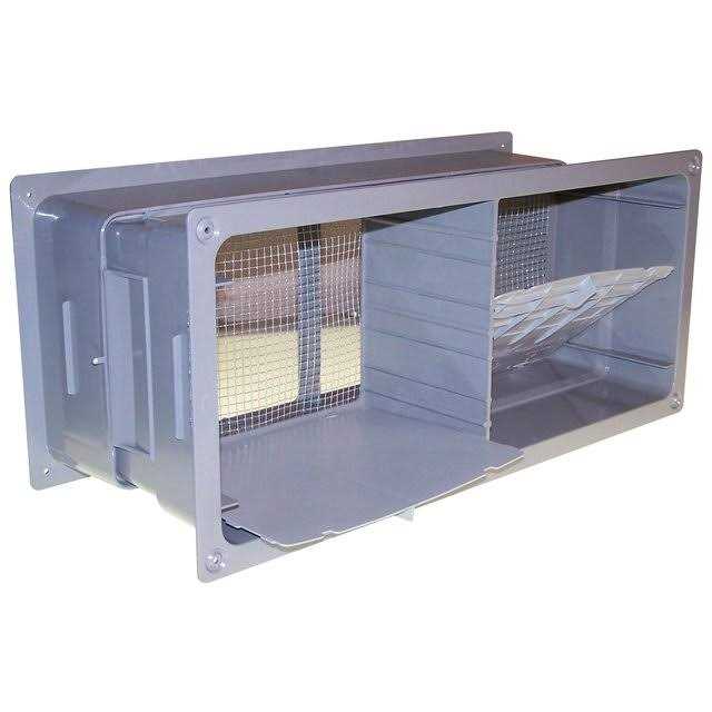 CONSTRUCTION METALS INC Combo Foundation Vent/Damper - Cheap Fitting