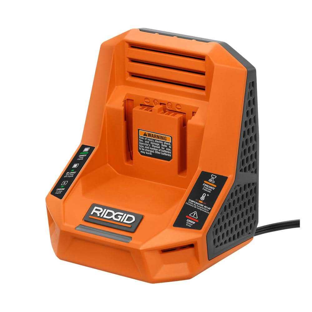 RIDGID 18V Rapid Charger - Cheap Fitting