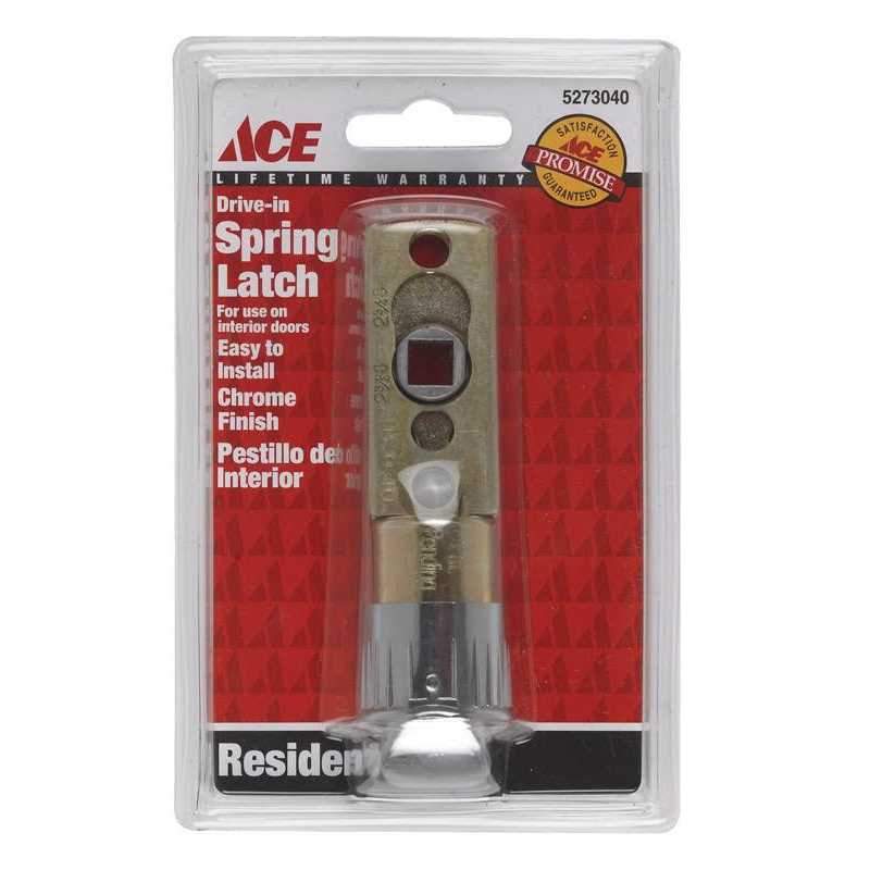 Ace Spring Latch Chrome Steel 3865 - Cheap Fitting
