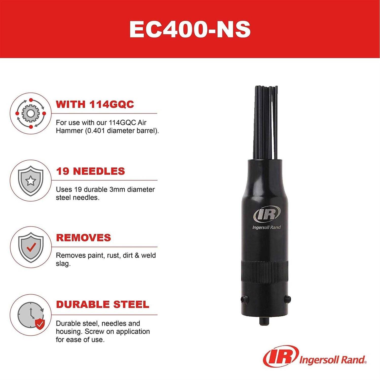 Ingersoll Rand EC400-NS Needle Scaler Attachment - Cheap Fitting