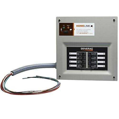 Generac 30 Amp Homelink Manual Transfer Switch 6854 - Cheap Fitting