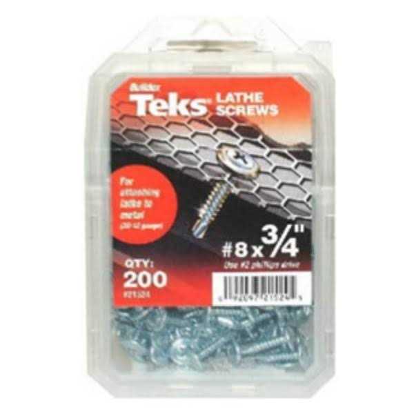 Teks 21500 260Pk#8X1/2Lathe Screw - Cheap Fitting