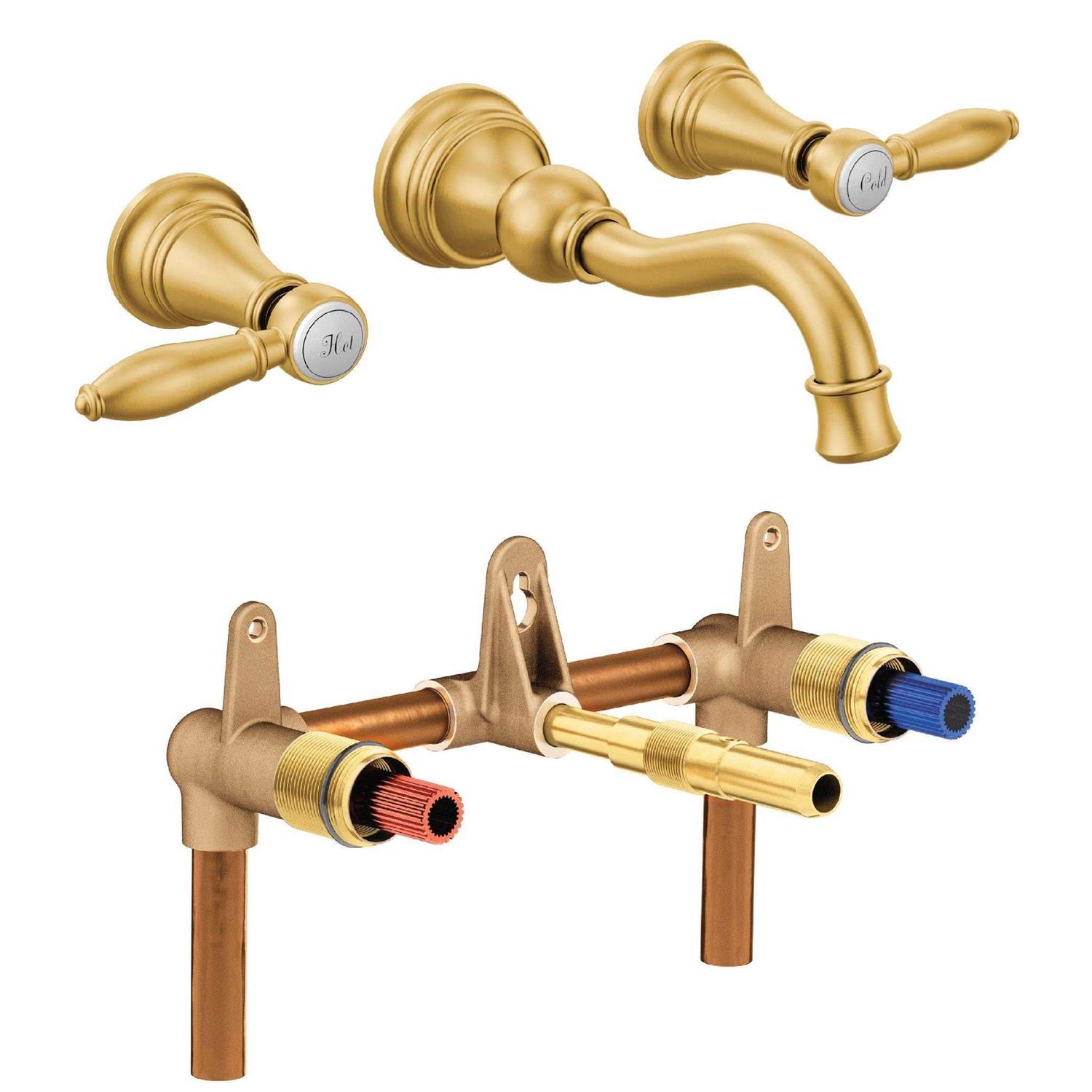 Moen 9700 M-PACT Wallmount Bathroom Faucet Rough-In Valve - Cheap Fitting