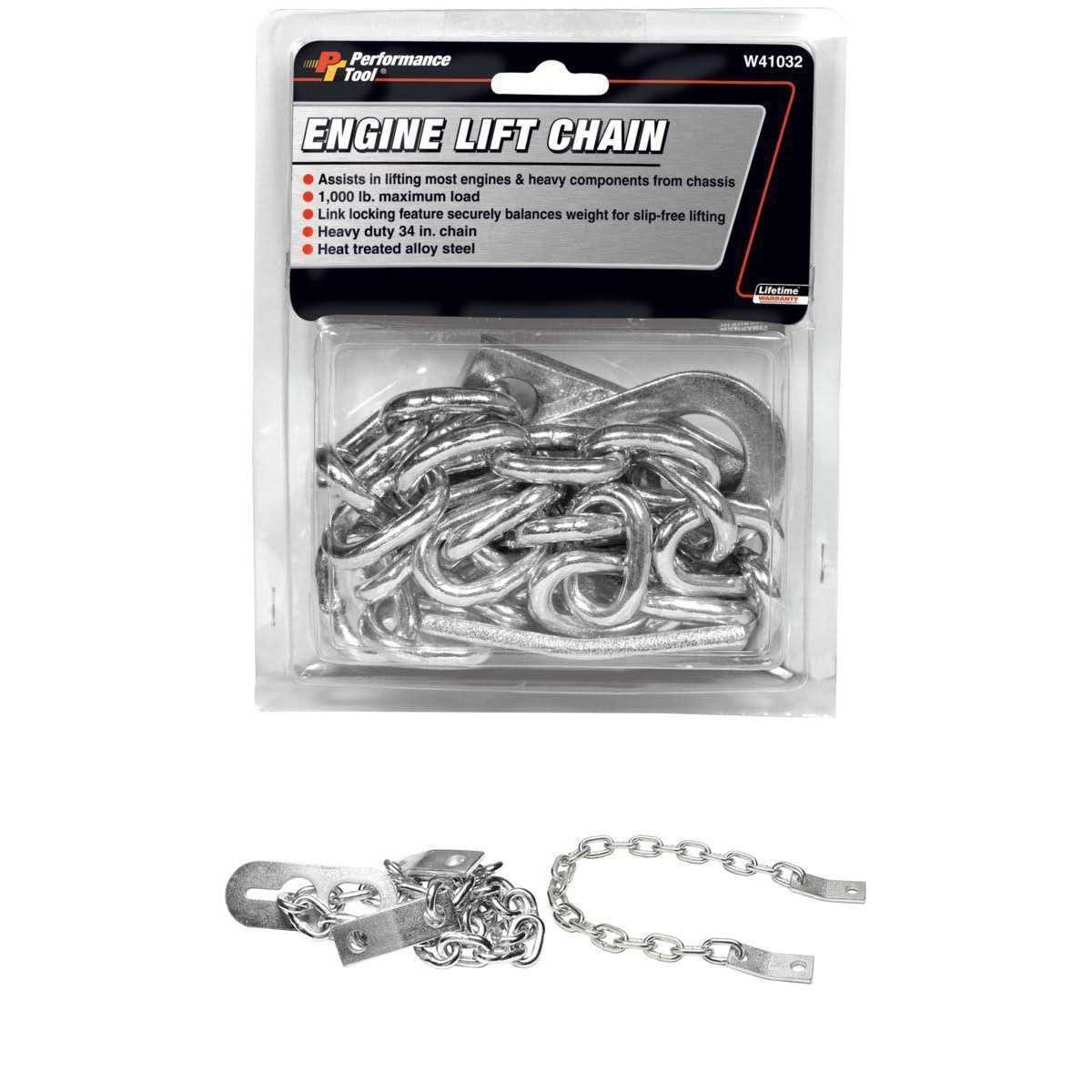 Performance Tool Engine Lift Chain. W41032 - Cheap Fitting