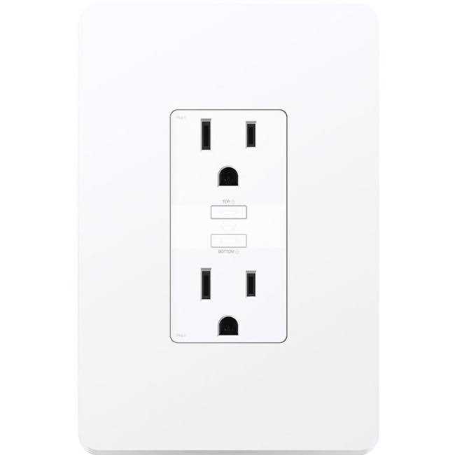 TP-Link KP200 Kasa Smart Wi-Fi In-Wall Power Outlet - Cheap Fitting