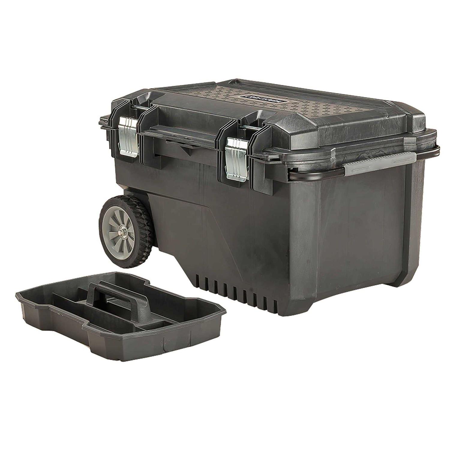Craftsman 29-in Black Plastic Wheels Lockable Tool Box - Cheap Fitting