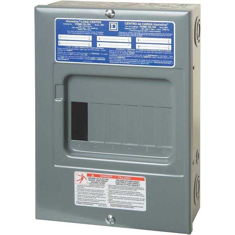 Square D Homeline Indoor Main Lug Load Center 100 - Cheap Fitting