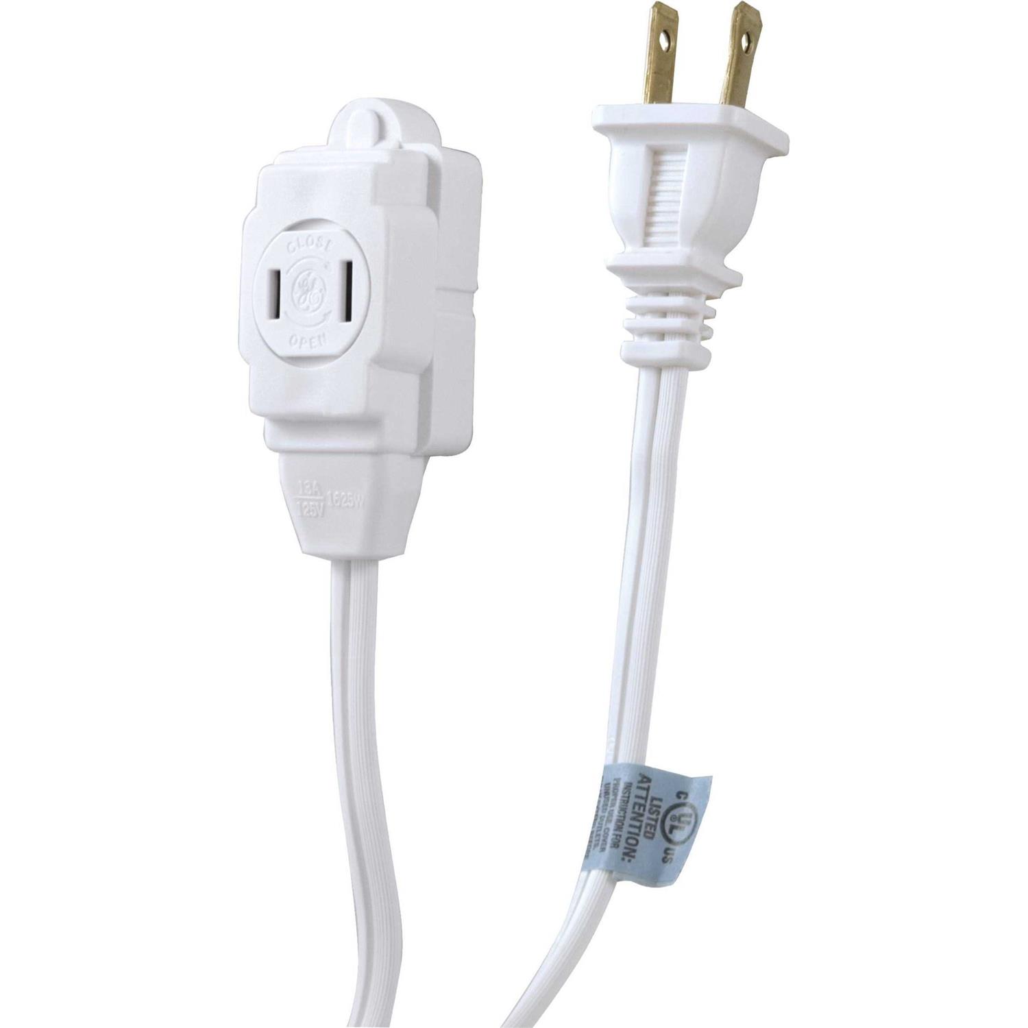 GE 3-Outlet Polarized Indoor Extension Cord - Cheap Fitting