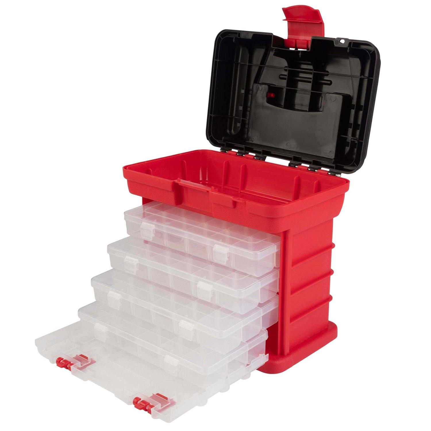 Stalwart Small Parts Organizer Tool Box - Cheap Fitting