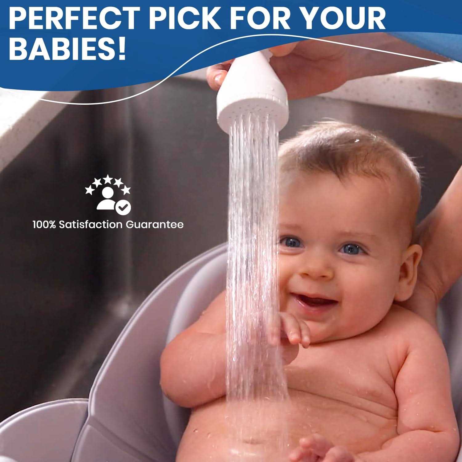 Rinseroo Tub Faucet Hose and Sprayer Slips On to Tub Spout for Hair Washing, Baby or Dog Bath. Bathtub Faucet Showerhead Attachment. Sh - Cheap Fitting