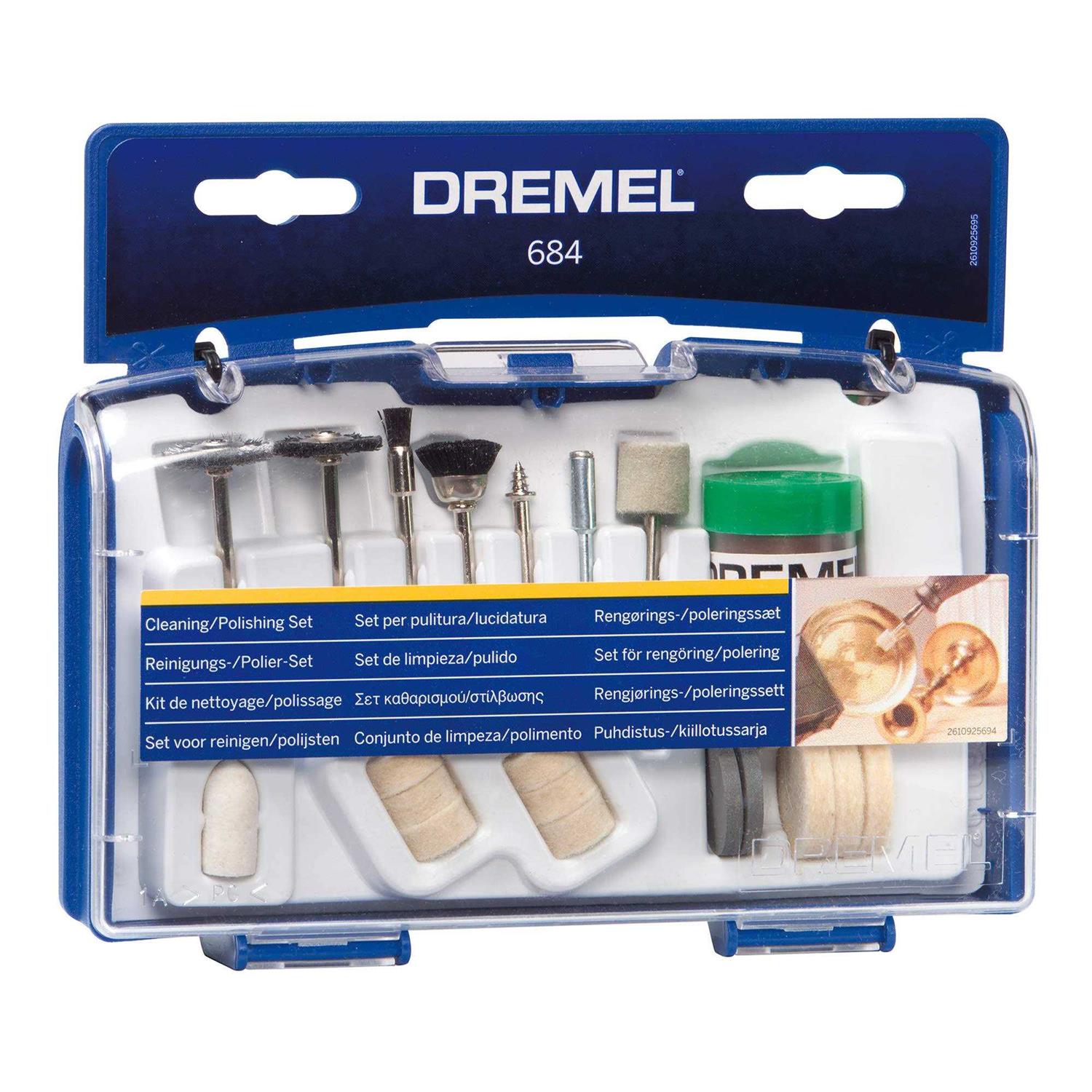 Dremel 20-Piece Cleaning & Polishing Kit - Cheap Fitting