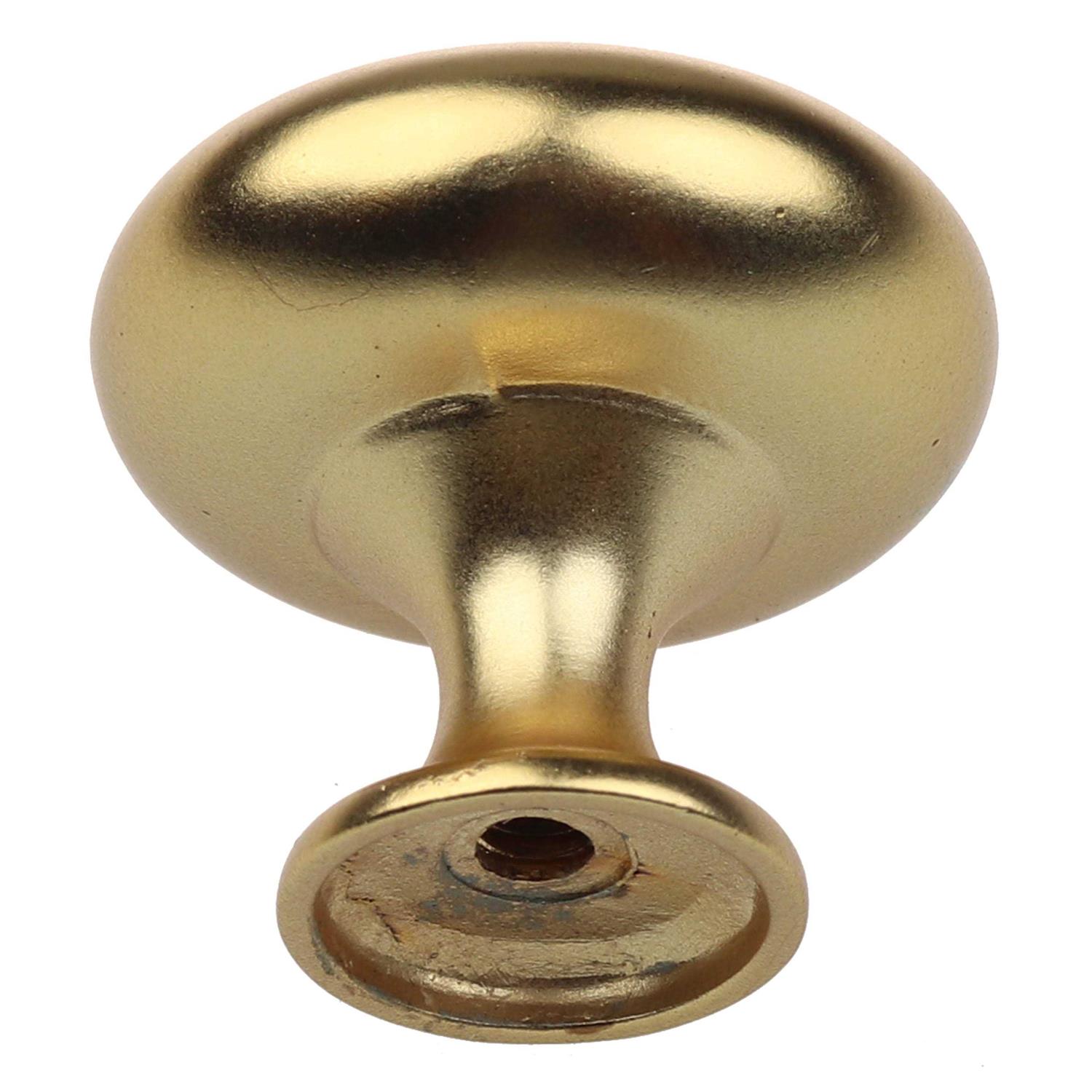 GlideRite 1.125 in. Solid Classic Round Cabinet Knobs - Cheap Fitting