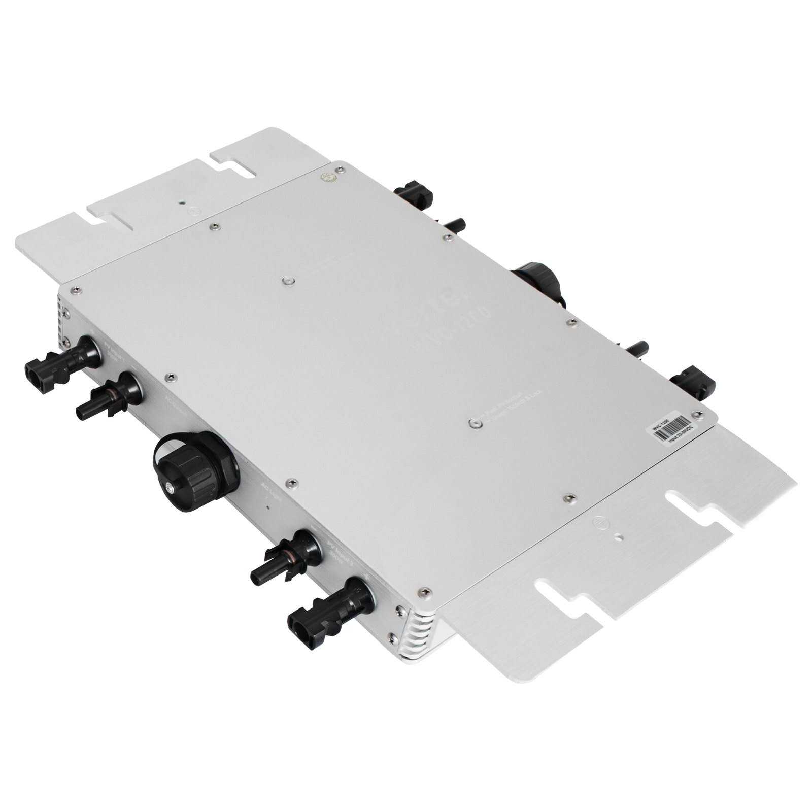 VEVOR 1200W Mppt Waterproof Solar Grid Tie Inverter Dc to Ac 110V Micro Inverter NBQ1.2KW-110VWXBWV0 - Cheap Fitting