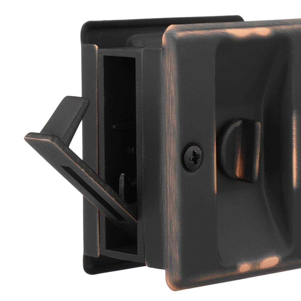 Prime Line Pocket Door Privacy Lock and Pull N 7319 - Cheap Fitting