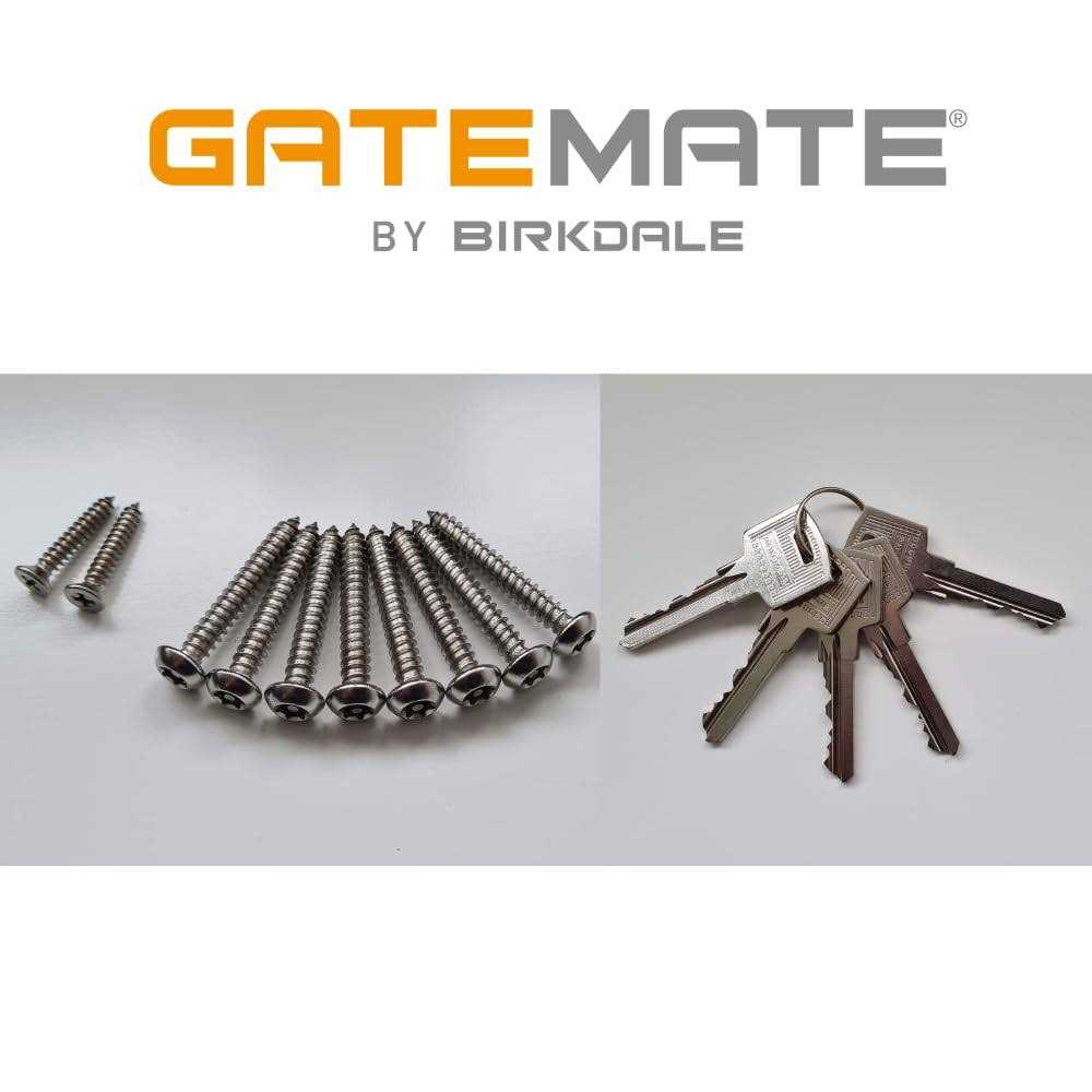 Gatemate 1490096 Euro P11 Long Throw Double Lock - Cheap Fitting
