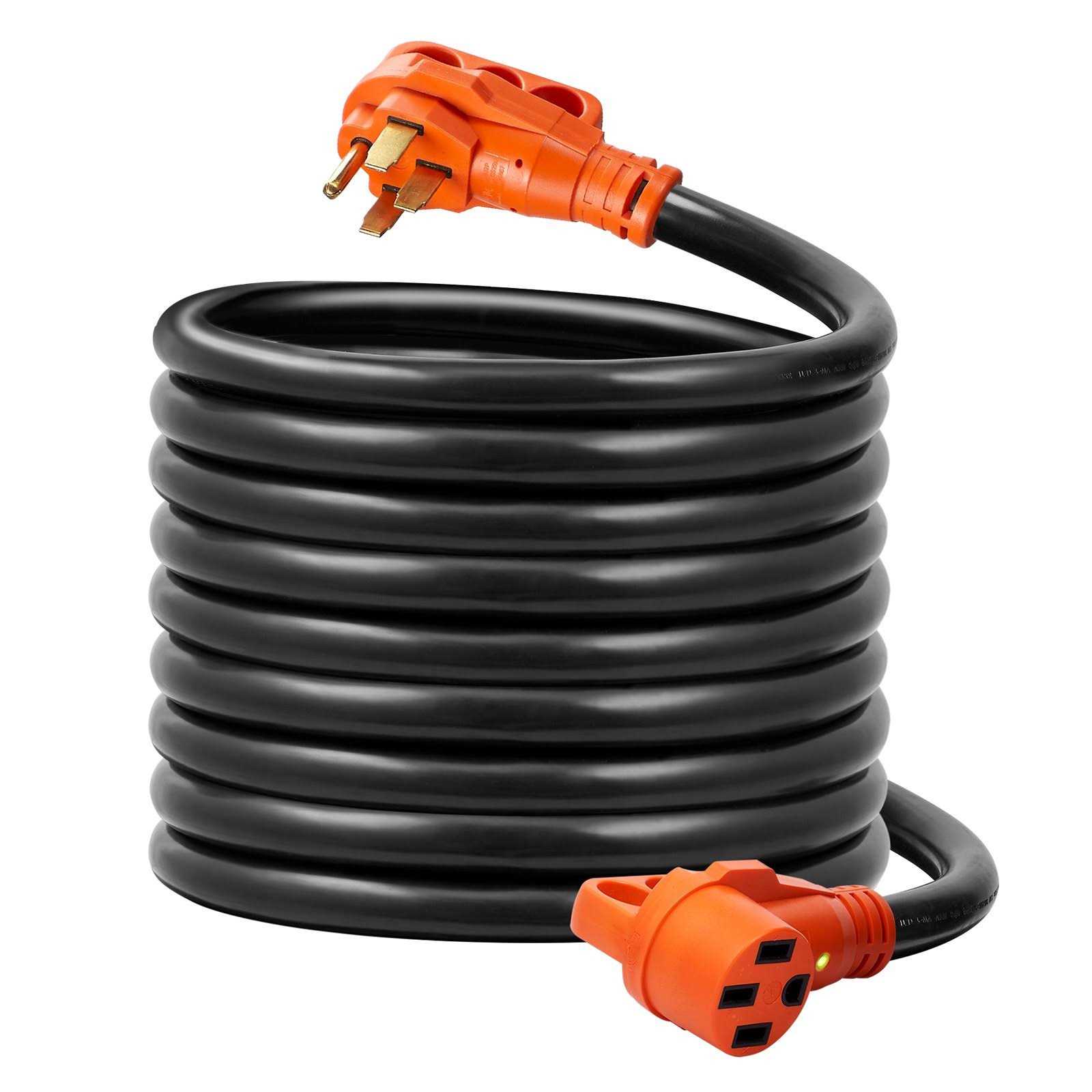Vevor RV Extension Cord 50 Amp Heavy Duty STW RV Power Cord - Cheap Fitting