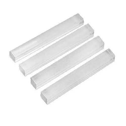 Flowe 1/8 x 1/4 x 2 Clear Plastic Setting Blocks for Glass and Mirrors – Pack of 100 PC - Cheap Fitting