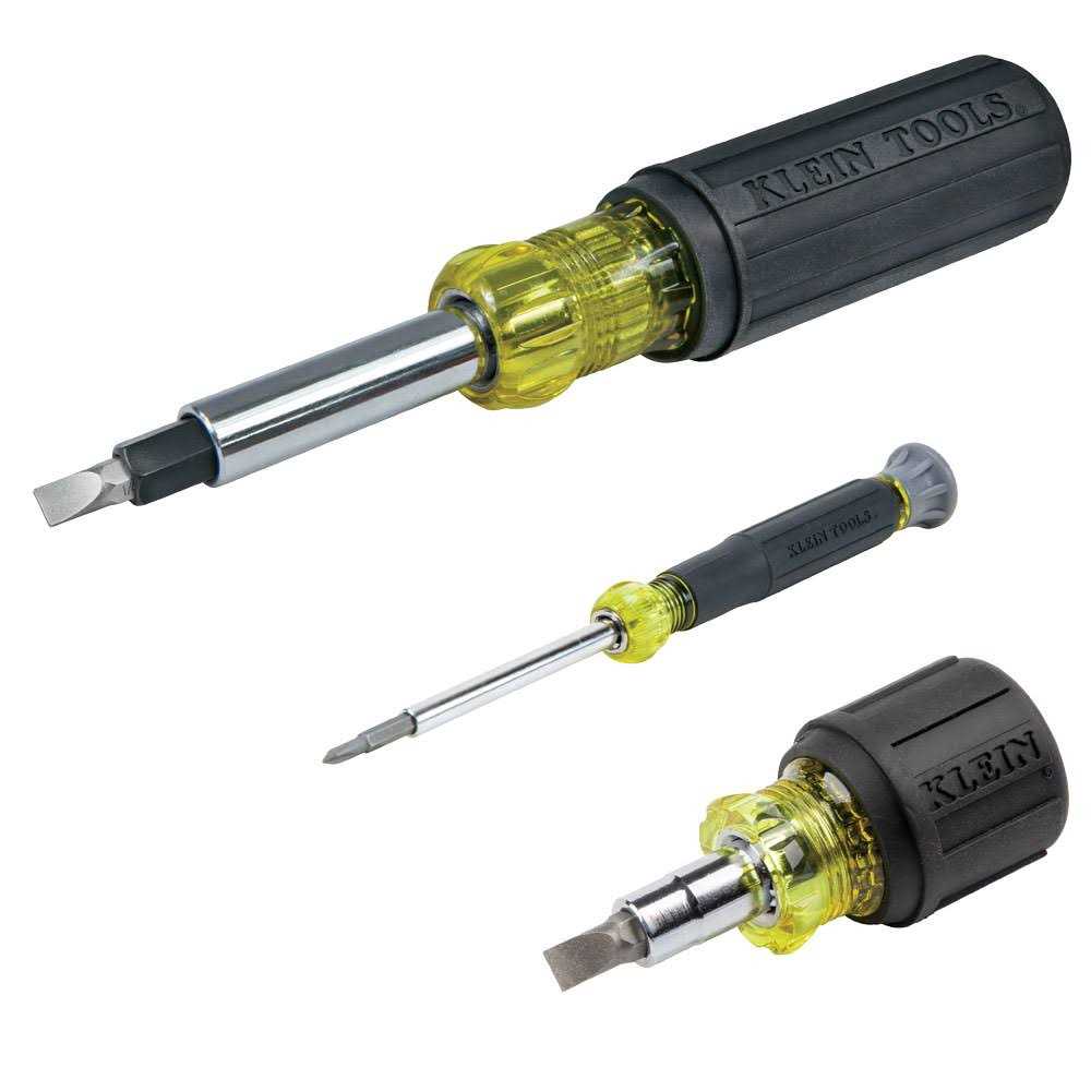 Klein Tools Multi-Bit Screwdriver and Nut Driver Set 85514 - Cheap Fitting