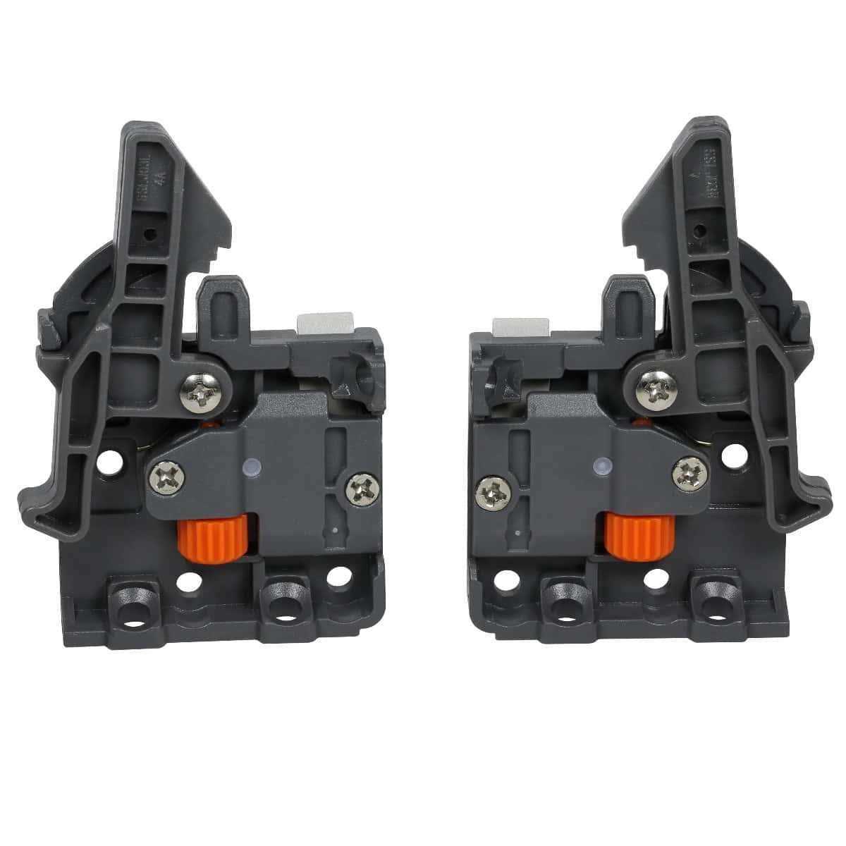 Pair of DTC Undermount Drawer Slide Plastic Front Locking Device Left and Right - Cheap Fitting