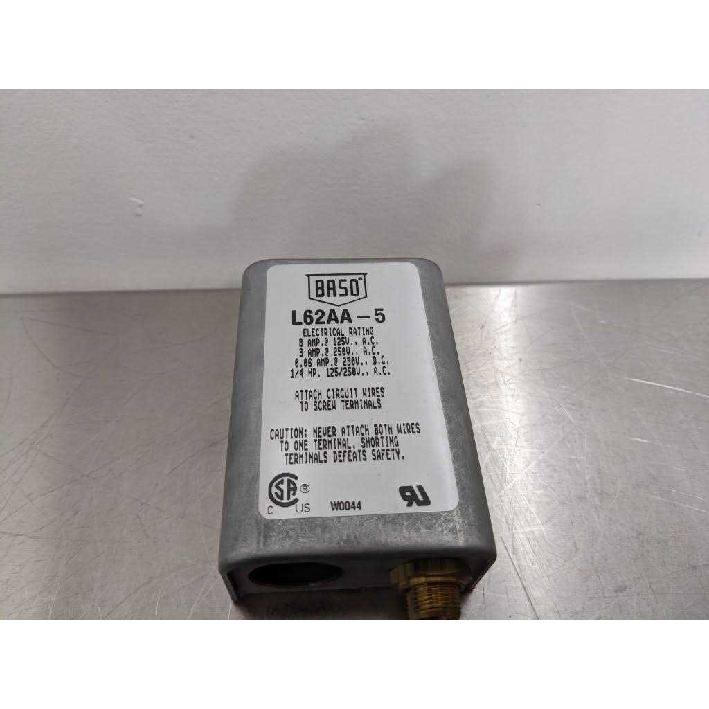 Baso L62AA-5 Natural Gas Pilot Safety Switch - Cheap Fitting