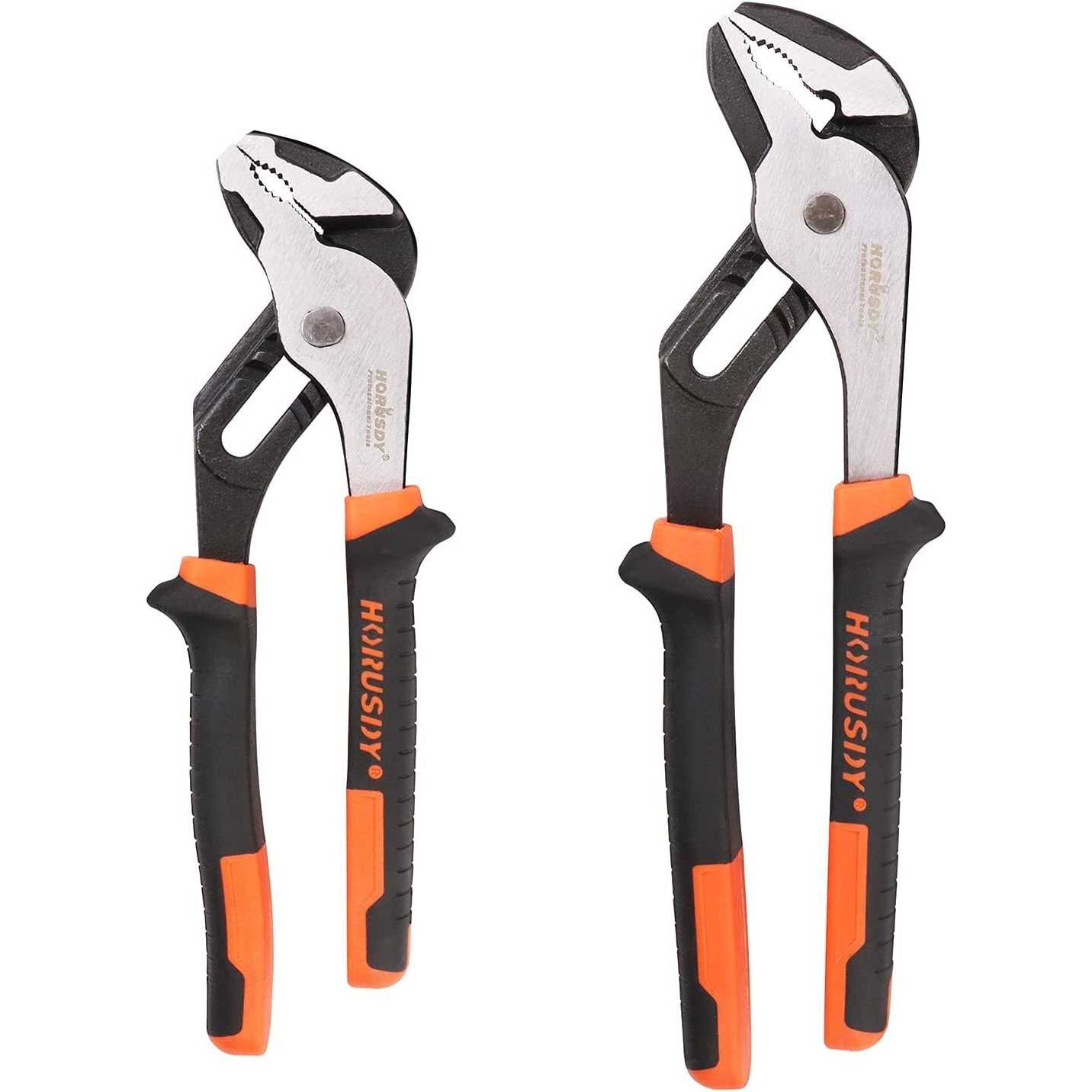 Hyper Tough 2-Piece 8-Inch and 10-Inch Groove Joint Pliers Set - Cheap Fitting